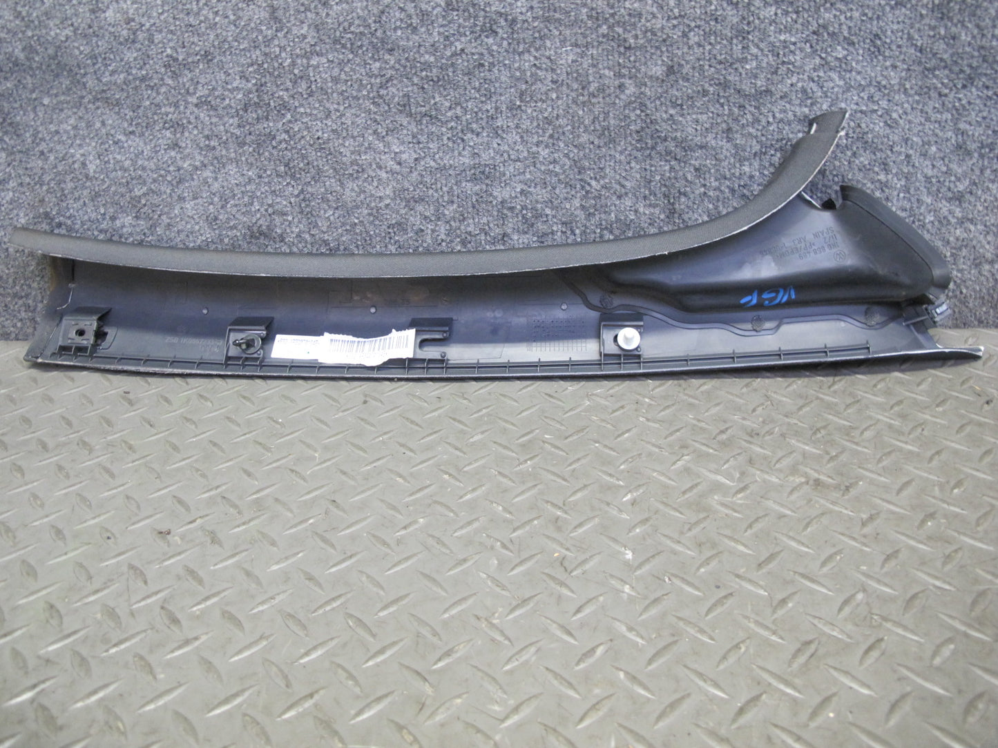 07-09 VW R32 GTI Rabbit MK5 Front Left & Right Interior A Pillar Trim Set OEM