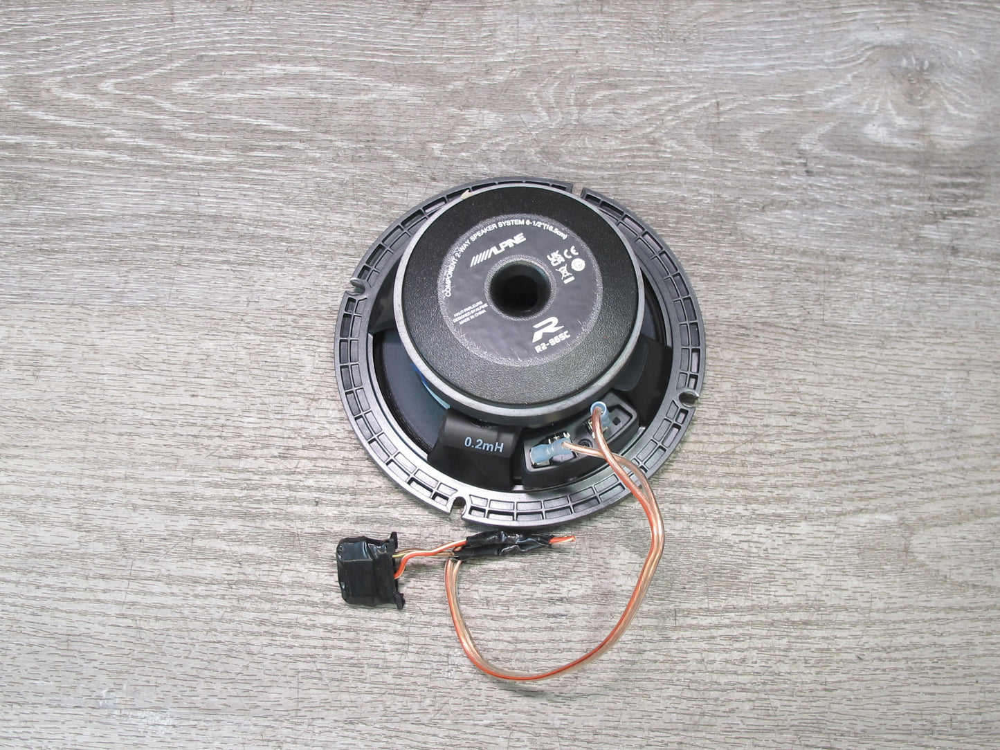 Set of 2 Alpine R2-S65C 6.5" Midbass Speaker Woofer 2-WAY Component