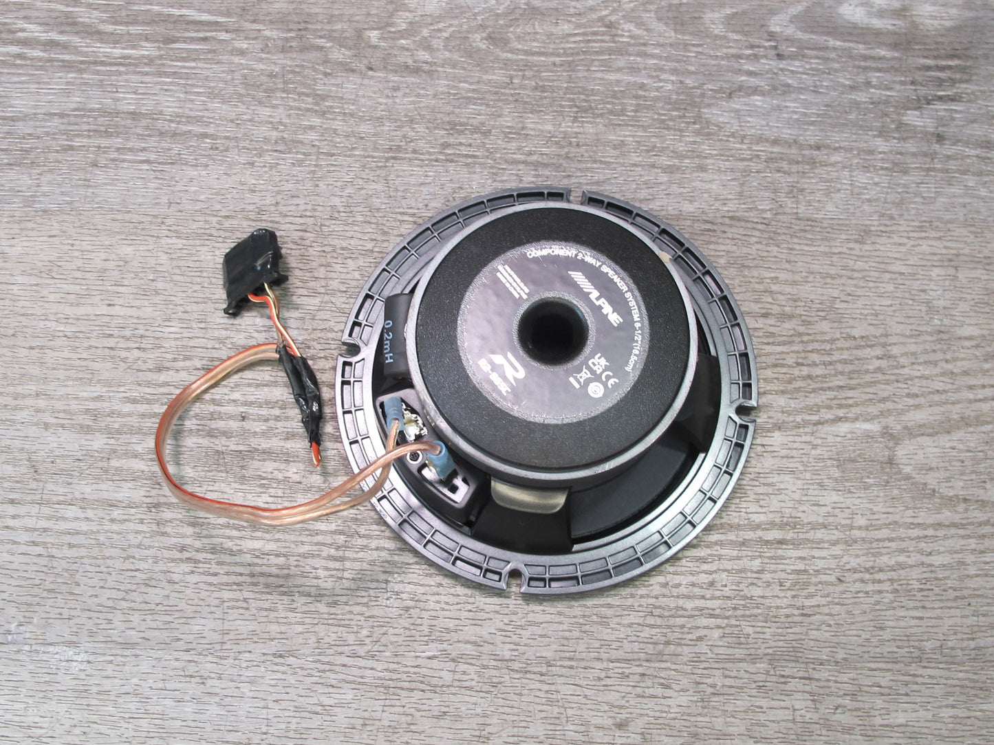 Set of 2 Alpine R2-S65C 6.5" Midbass Speaker Woofer 2-WAY Component