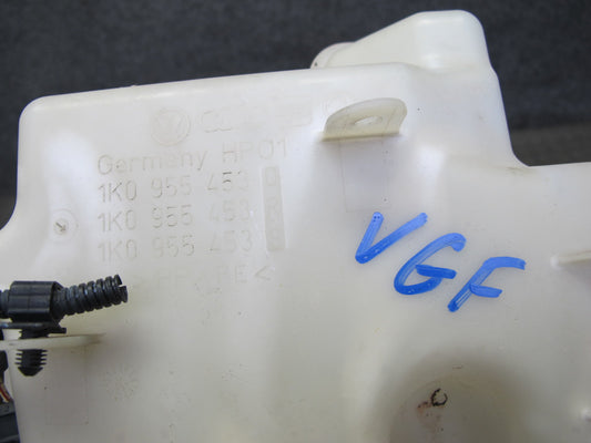 06-09 VW Golf MK5 R32 Windshield Washer Fluid Reservoir Tank w Pump OEM