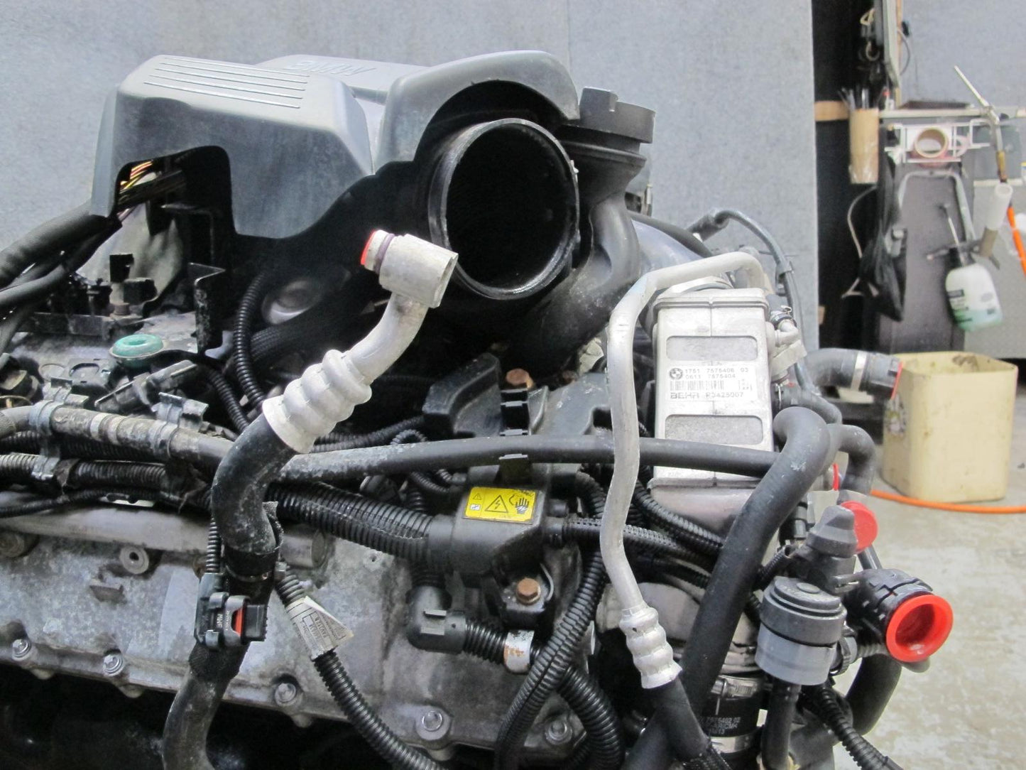 2014-2018 BMW F15 X5 AWD 4.4L N63 N63B44B Complete Engine Motor 152k Miles