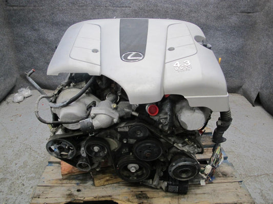 01-06 Lexus UCF30L LS430 4.3L 3UZFE VIN N 5TH Digit Complete Engine Motor 139k