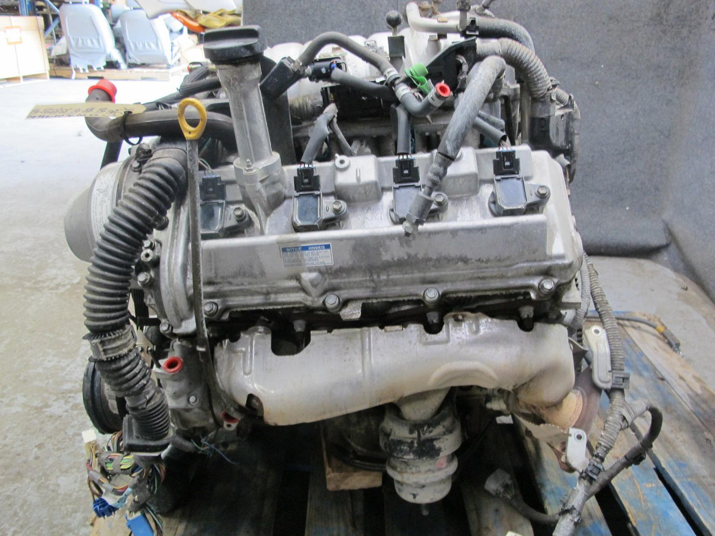 01-06 Lexus UCF30L LS430 4.3L 3UZFE VIN N 5TH Digit Complete Engine Motor 139k