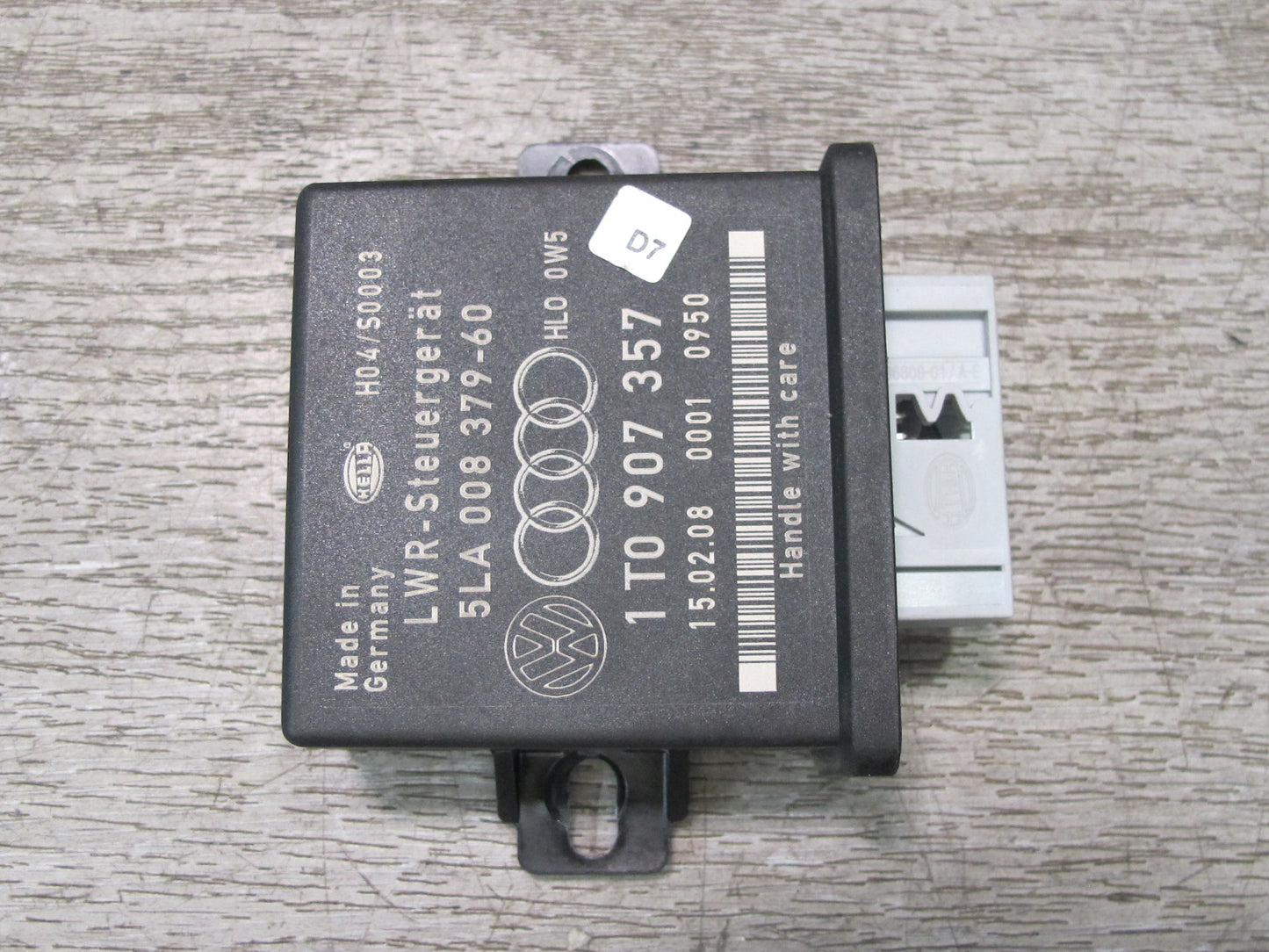 06-09 VW Jetta Rabbit Golf R32 GTI MK5 Headlight Lamp Range Control Module OEM