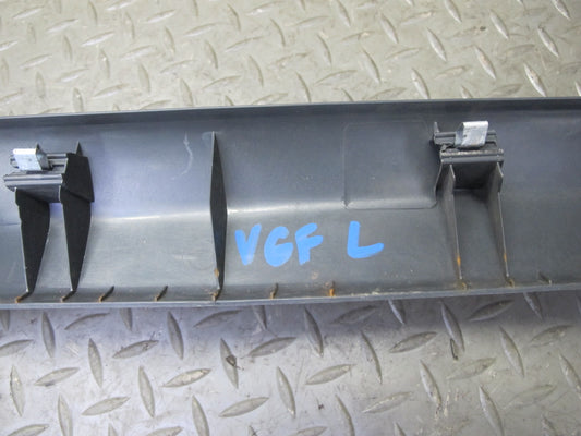 06-09 VW R32 GTI Rabbit MK5 2-DR Set of 2 Front Door Scuff Sill Plate Trim OEM