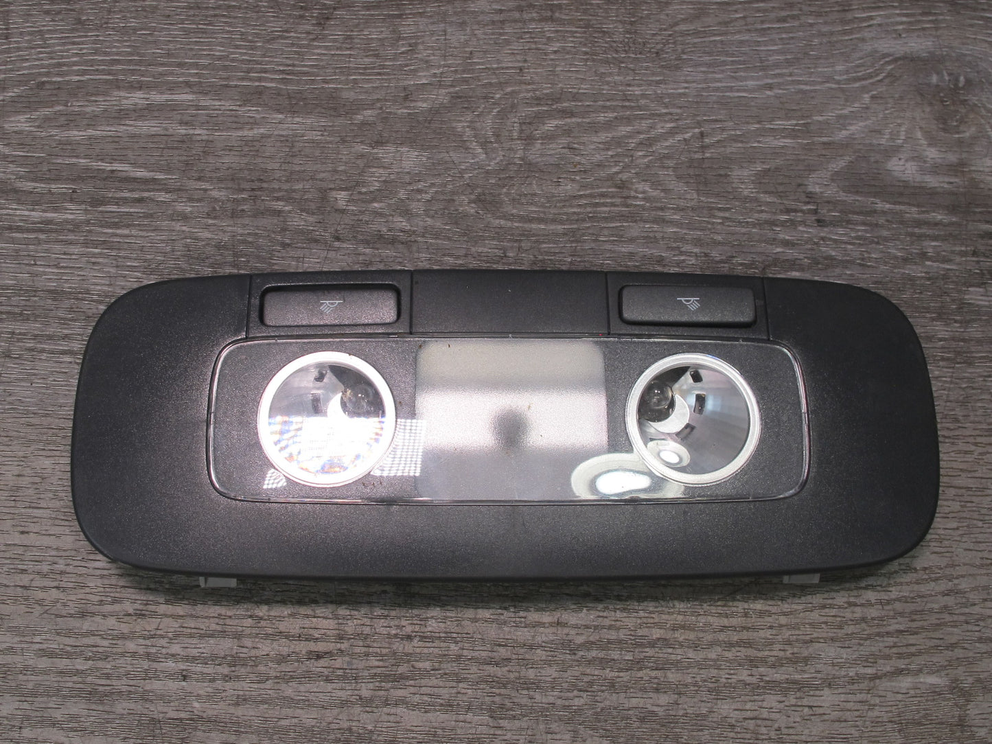 06-09 VW Rabbit GTI R32 Rear Overhead Dome Reading Light Lamp Black OEM