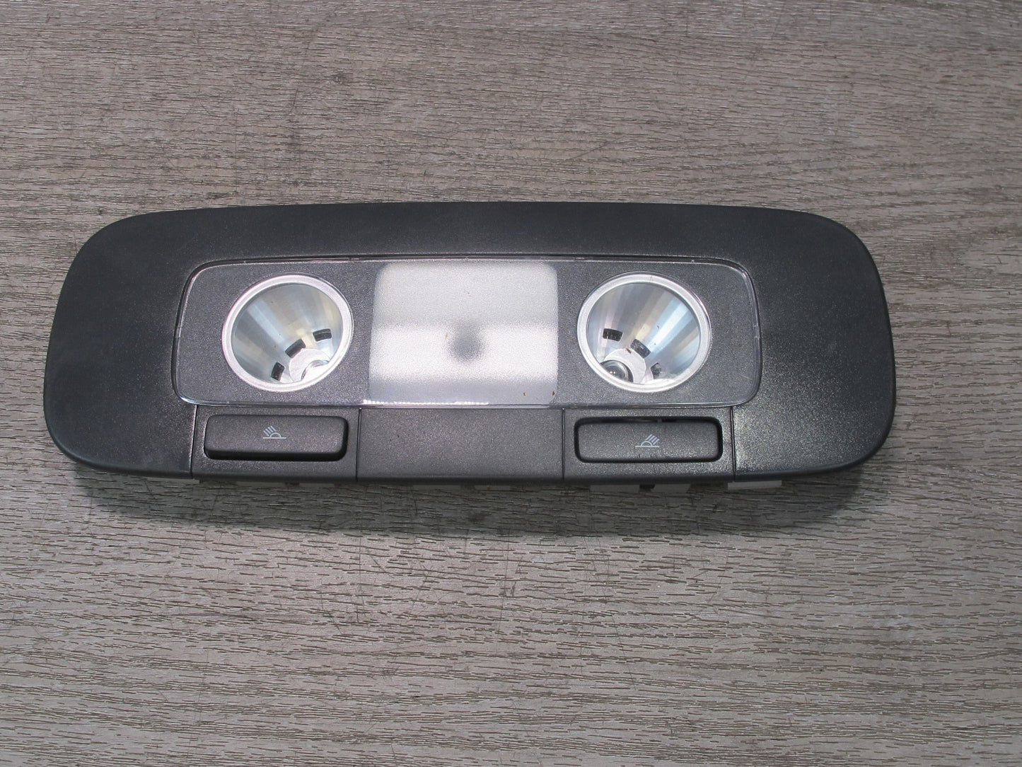 06-09 VW Rabbit GTI R32 Rear Overhead Dome Reading Light Lamp Black OEM