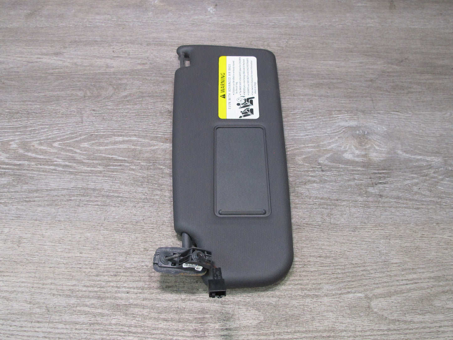 05-09 VW Golf R32 GTI Rabbit Jetta Front Left & Right Sun Visor Set Black OEM