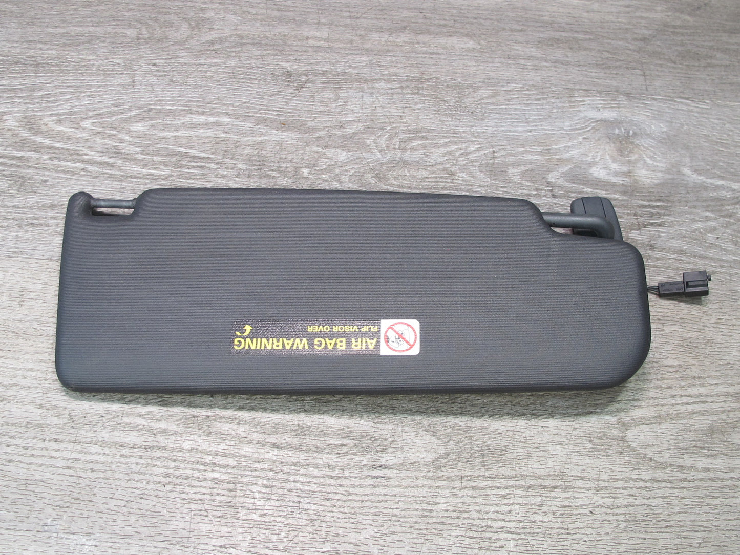 05-09 VW Golf R32 GTI Rabbit Jetta Front Left & Right Sun Visor Set Black OEM