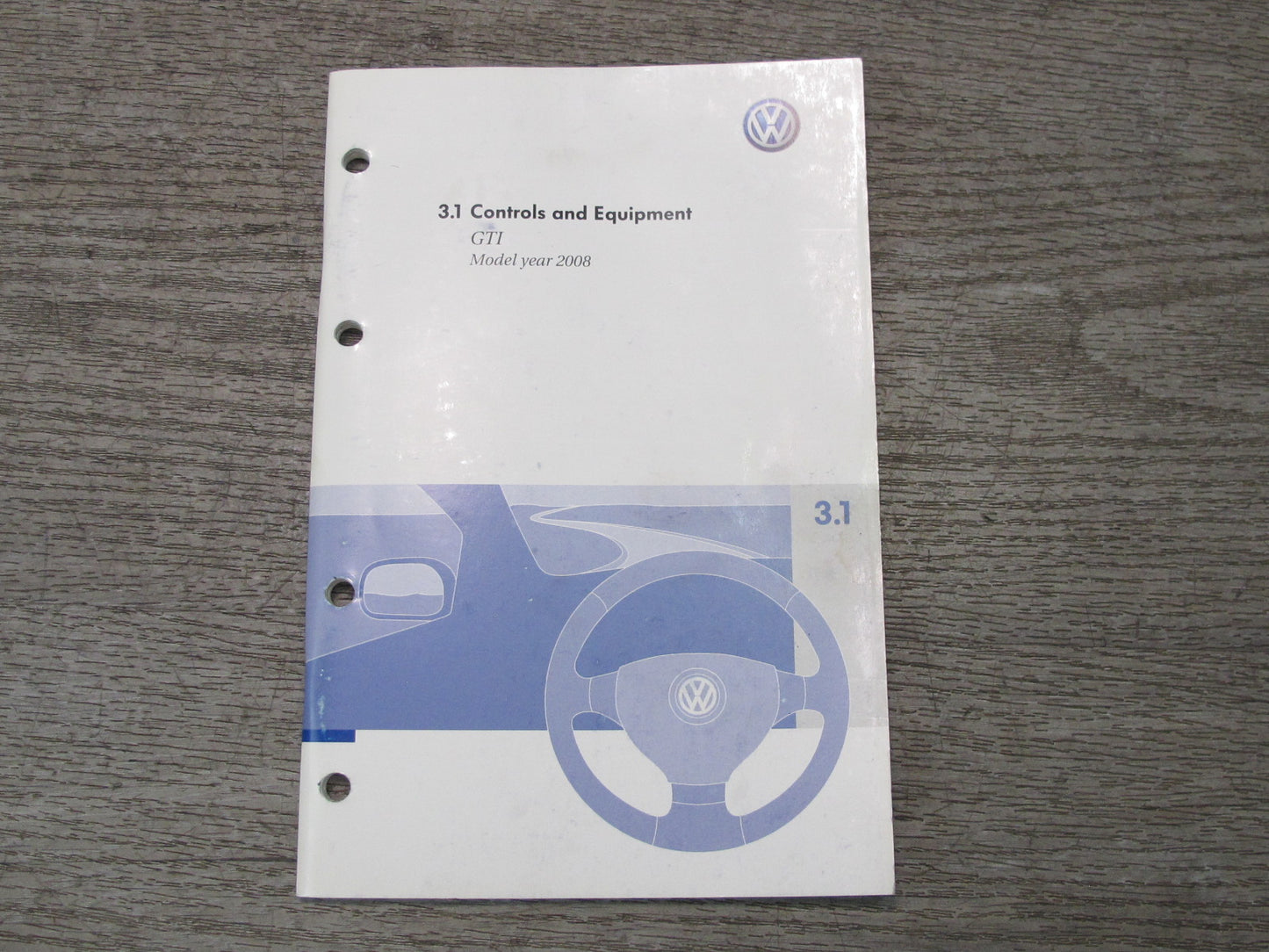 2008 VW Golf R32 VR6 Owner Operator Guide Manual Book Case Set OEM