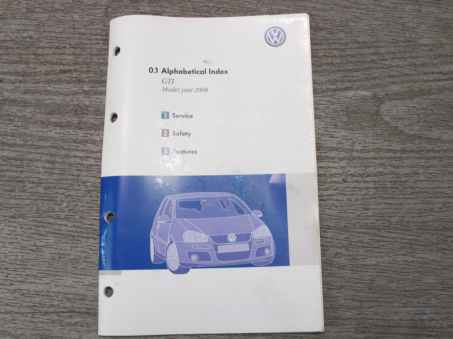 2008 VW Golf R32 VR6 Owner Operator Guide Manual Book Case Set OEM