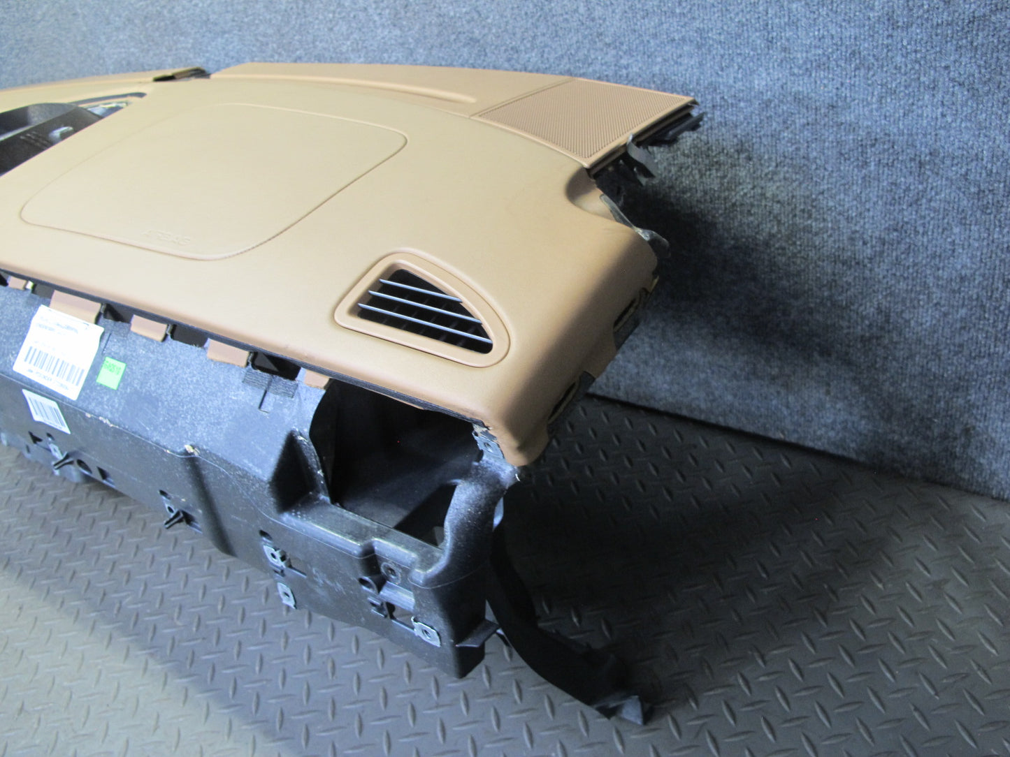 2007-2010 Porsche Cayenne 957 Dashboard Dash Instrument Panel Cover Sand Beige