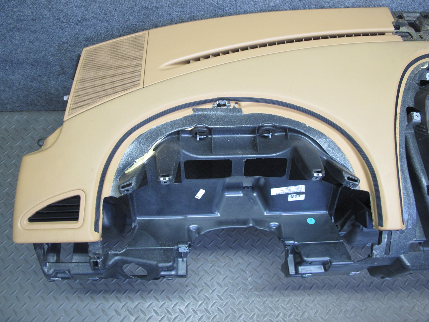 2007-2010 Porsche Cayenne 957 Dashboard Dash Instrument Panel Cover Sand Beige
