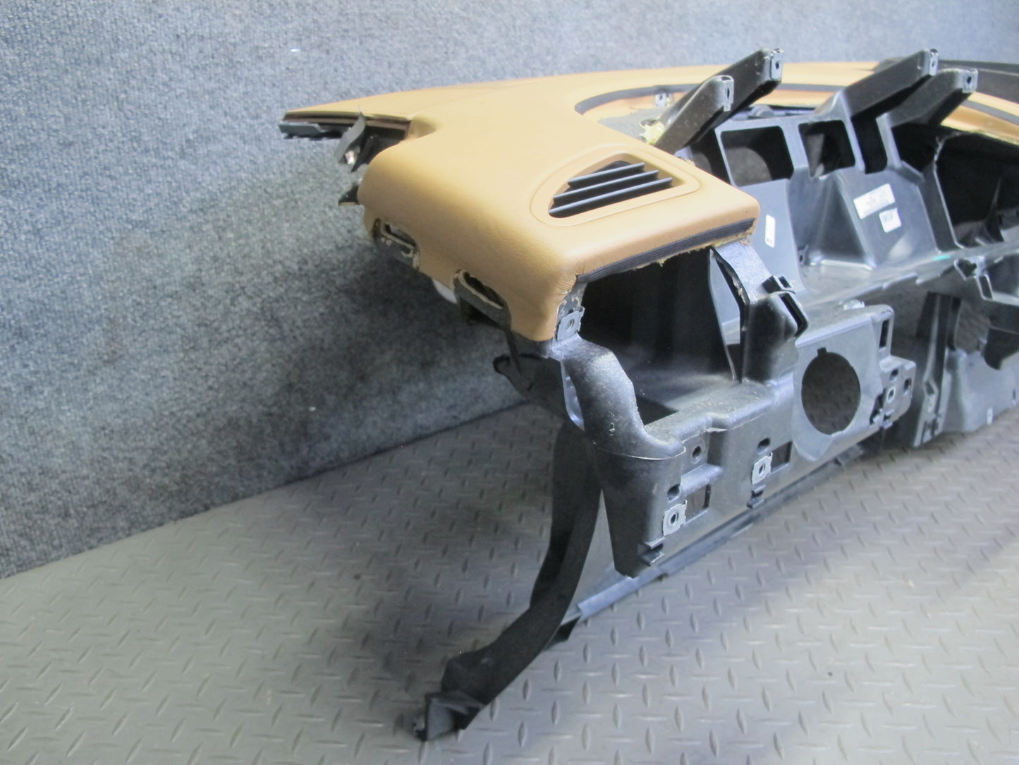 2007-2010 Porsche Cayenne 957 Dashboard Dash Instrument Panel Cover Sand Beige
