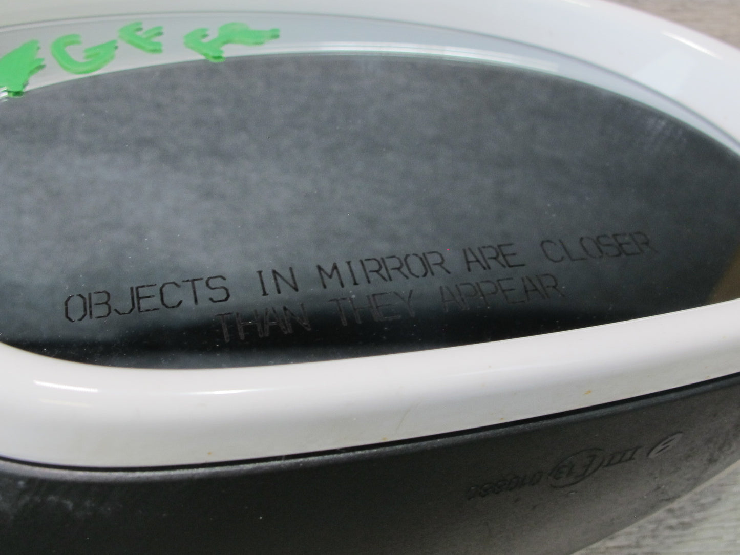 06-09 VW Rabbit GTI R32 Right Door Side View Power Heated Mirror Candy White OEM