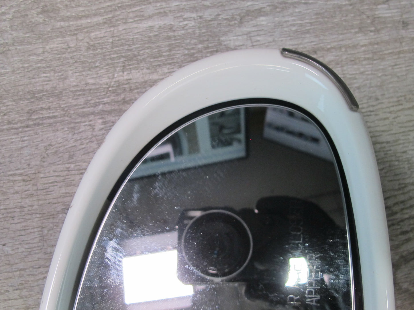 06-09 VW Rabbit GTI R32 Right Door Side View Power Heated Mirror Candy White OEM