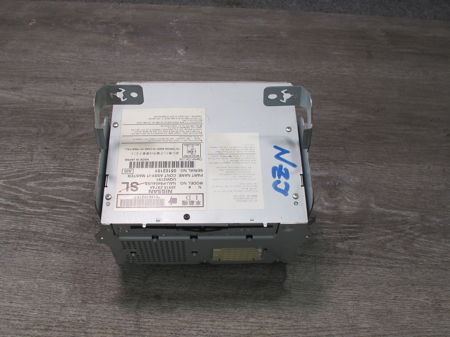 2010 Nissan Z34 370Z AM FM Radio Stereo CD Player Head Unit 25915-ZX74A OEM