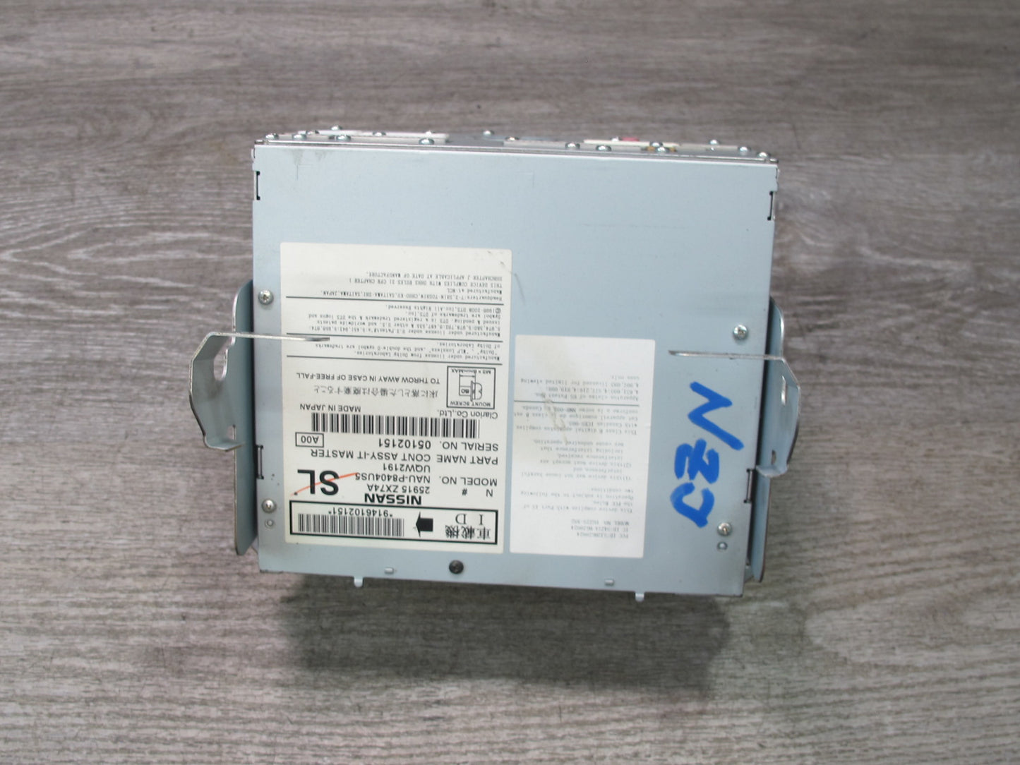 2010 Nissan Z34 370Z AM FM Radio Stereo CD Player Head Unit 25915-ZX74A OEM