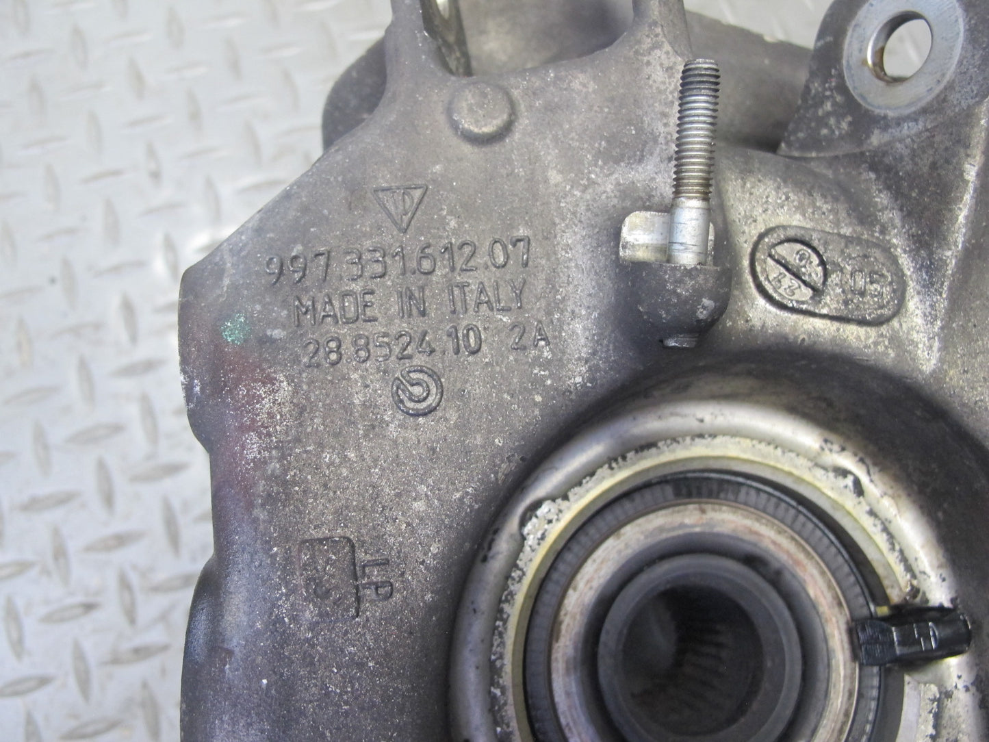 2005-2012 Porsche 911 997 Rear Right Spindle Knuckle Wheel Hub Bearing