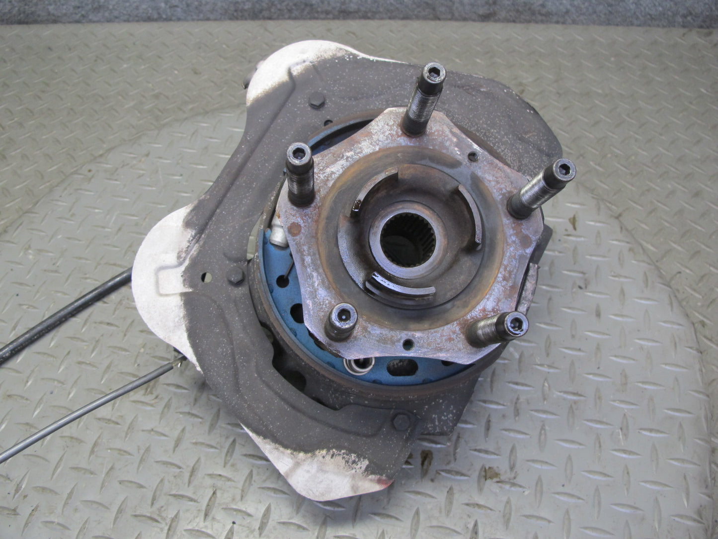 2005-2012 Porsche 911 997 Rear Left Spindle Knuckle Wheel Hub Bearing