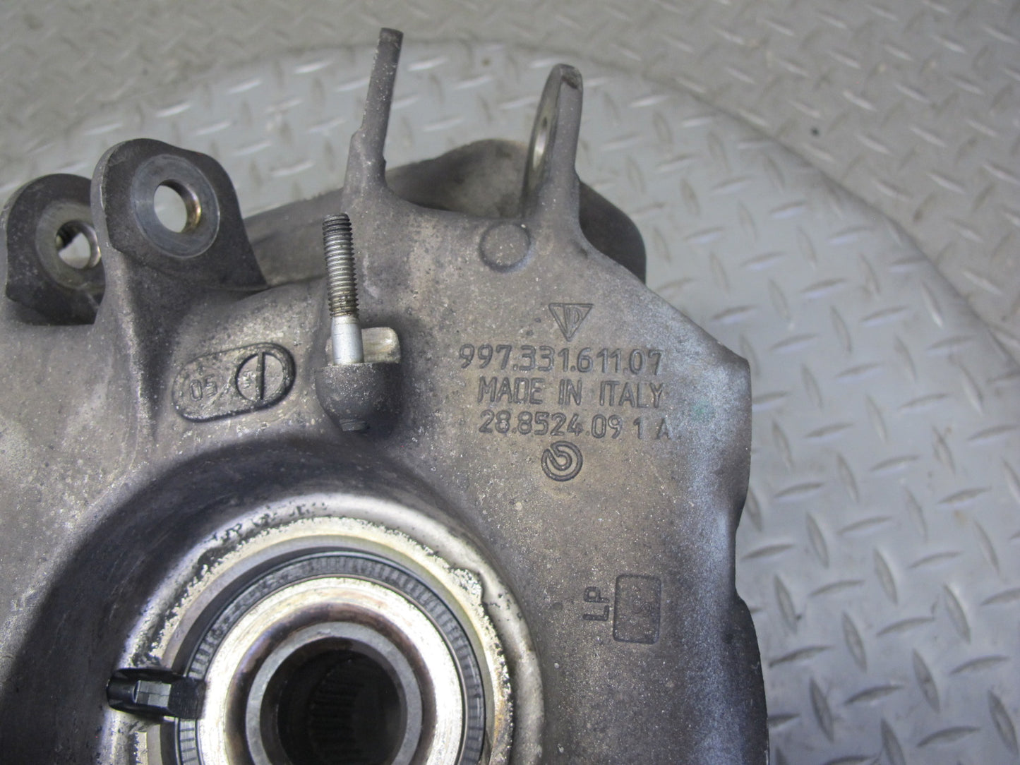 2005-2012 Porsche 911 997 Rear Left Spindle Knuckle Wheel Hub Bearing