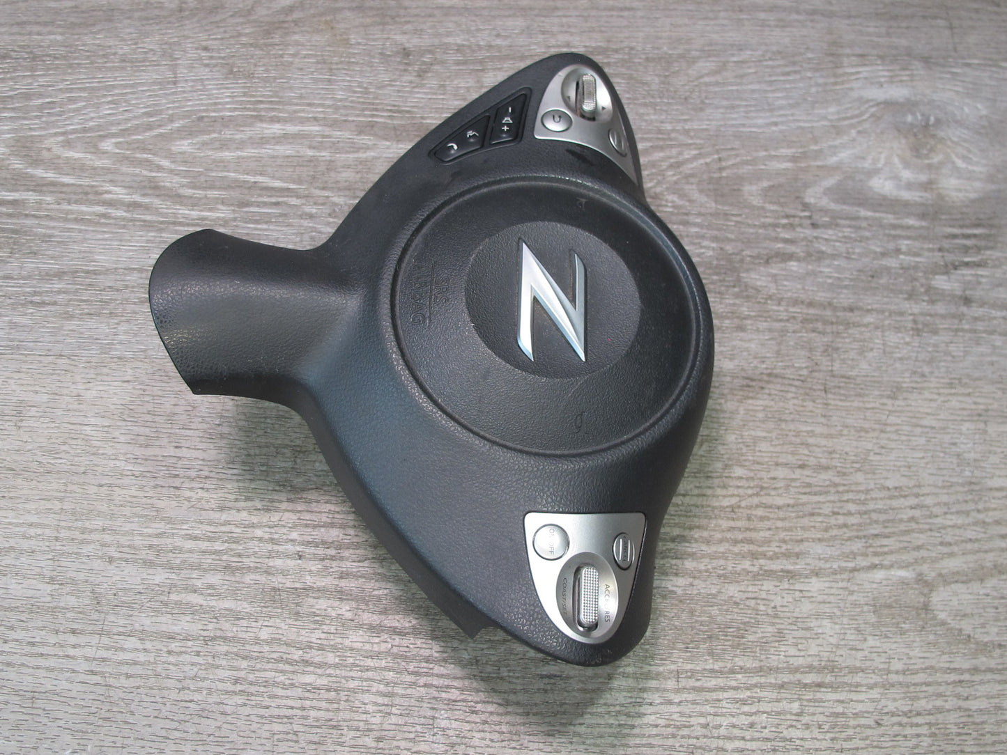 09-20 NISSAN 370Z Z34 FRONT LEFT DRIVER SIDE STEERING WHEEL SRS AIRBAG OEM
