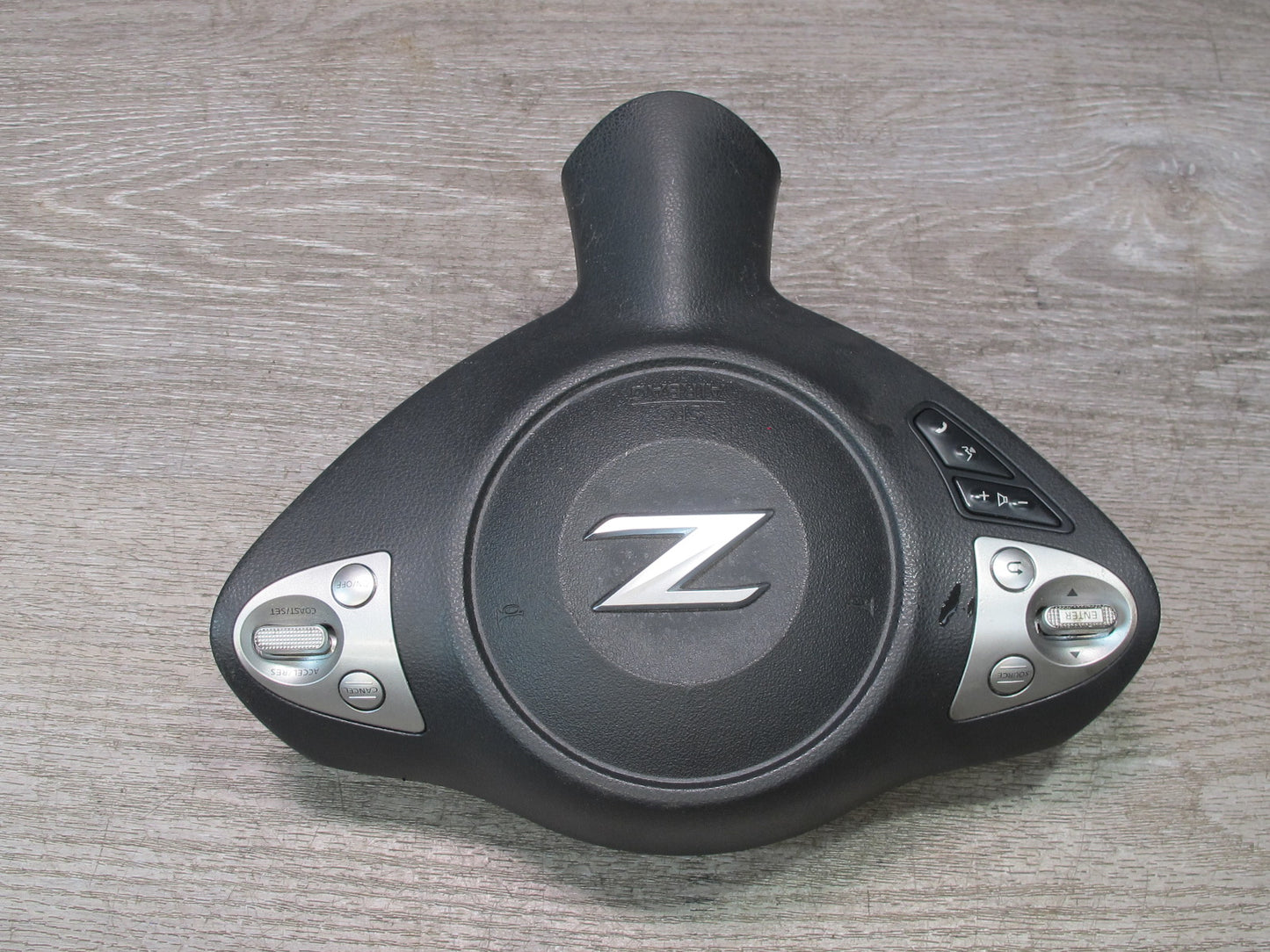 09-20 NISSAN 370Z Z34 FRONT LEFT DRIVER SIDE STEERING WHEEL SRS AIRBAG OEM