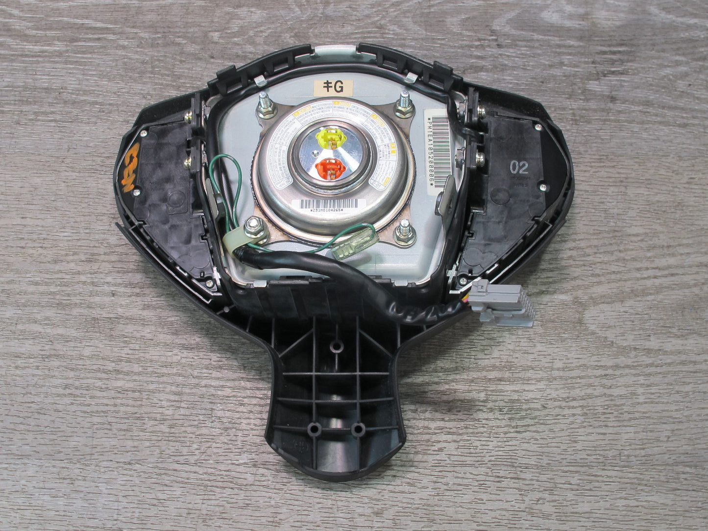 09-20 NISSAN 370Z Z34 FRONT LEFT DRIVER SIDE STEERING WHEEL SRS AIRBAG OEM
