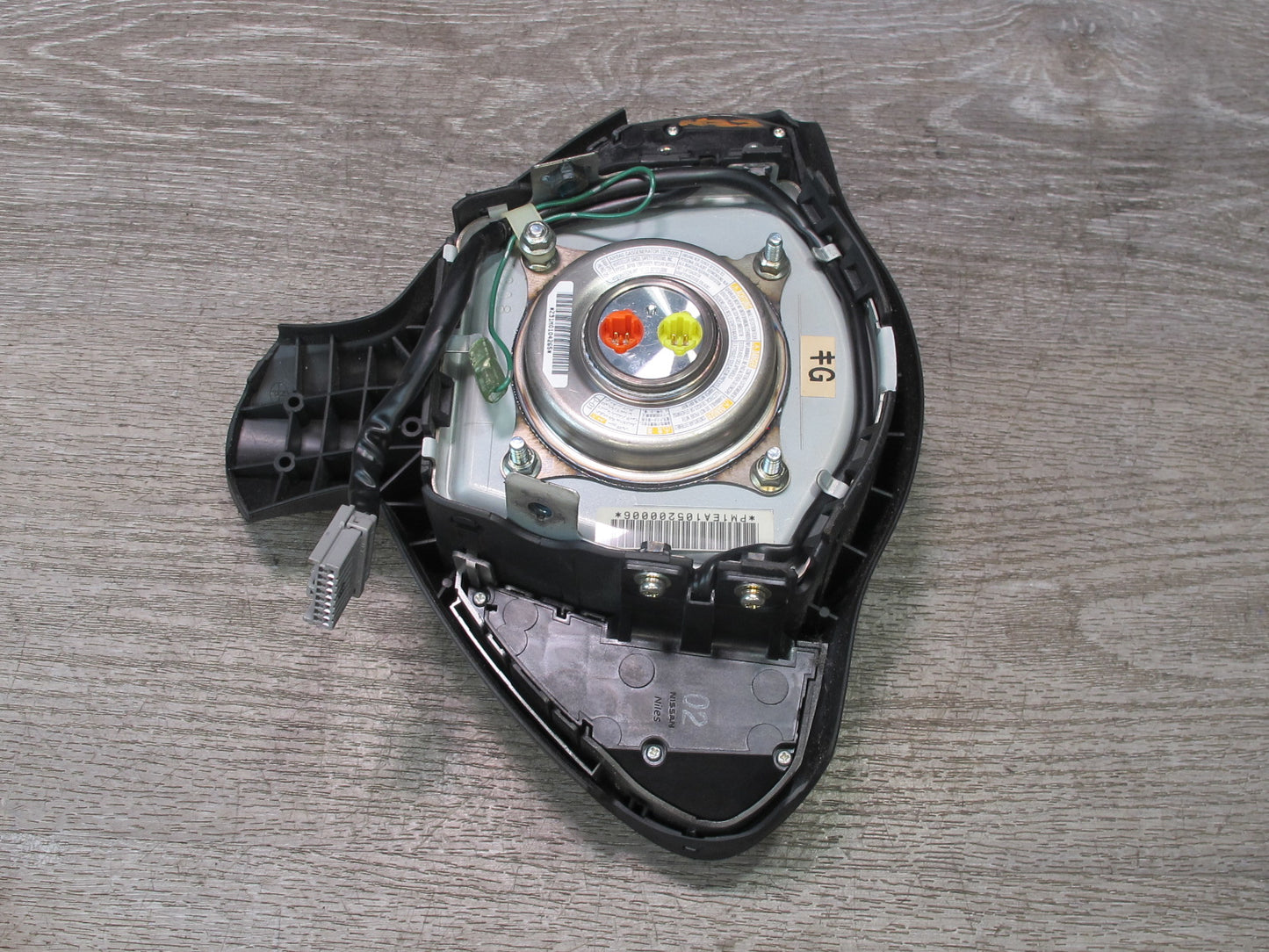 09-20 NISSAN 370Z Z34 FRONT LEFT DRIVER SIDE STEERING WHEEL SRS AIRBAG OEM
