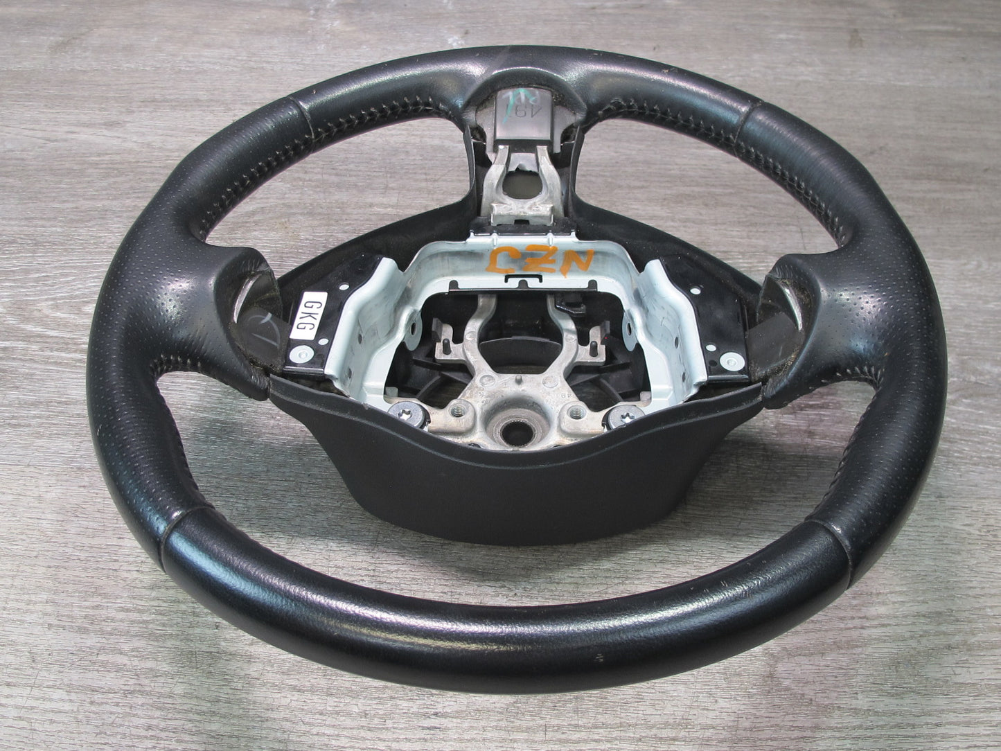 09-20 Nissan Z34 370Z Leather Steering Black OEM