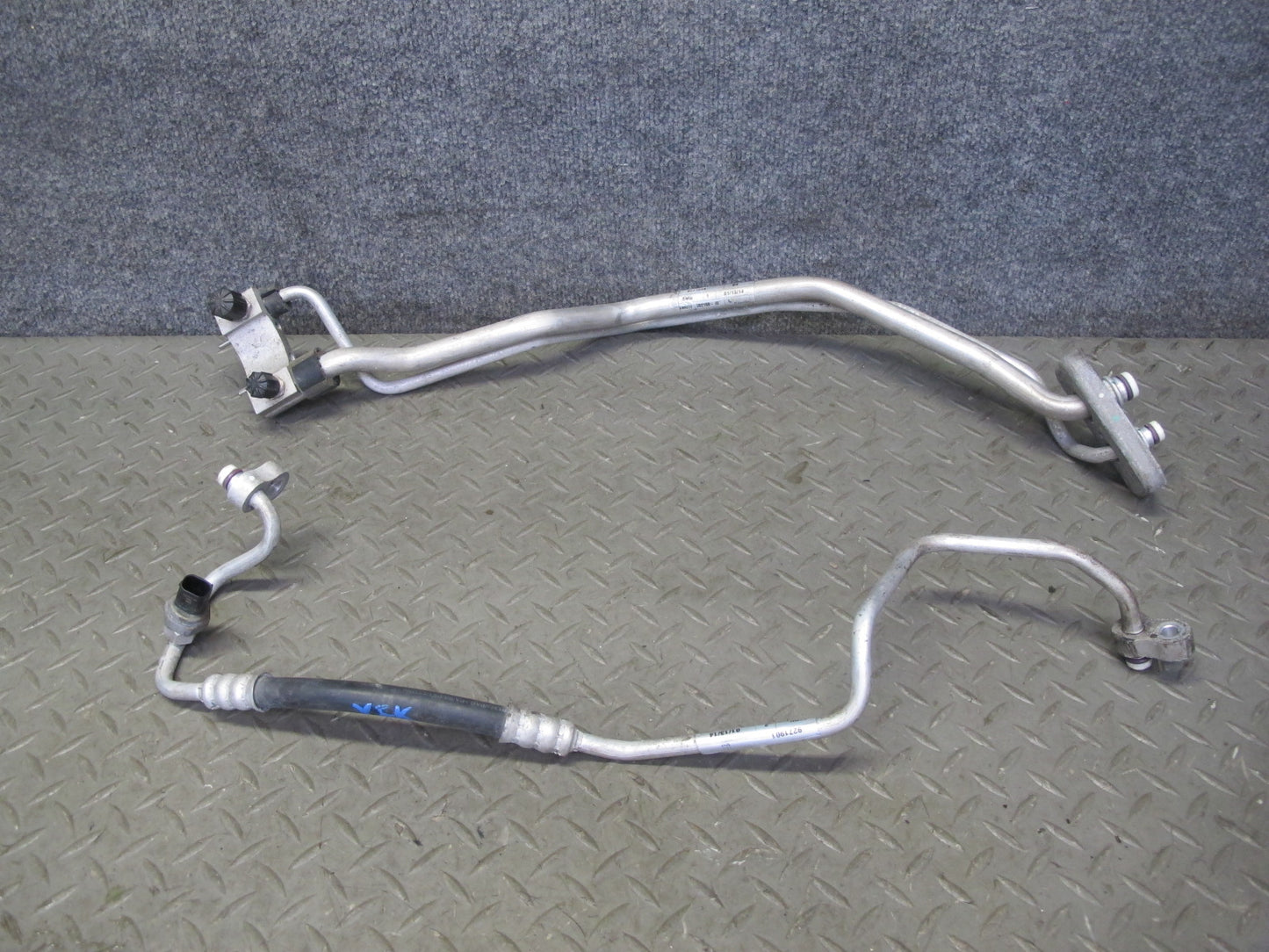 2014-2018 BMW F15 X5 A/C Air Condition Hose Pipe Line Set of 2