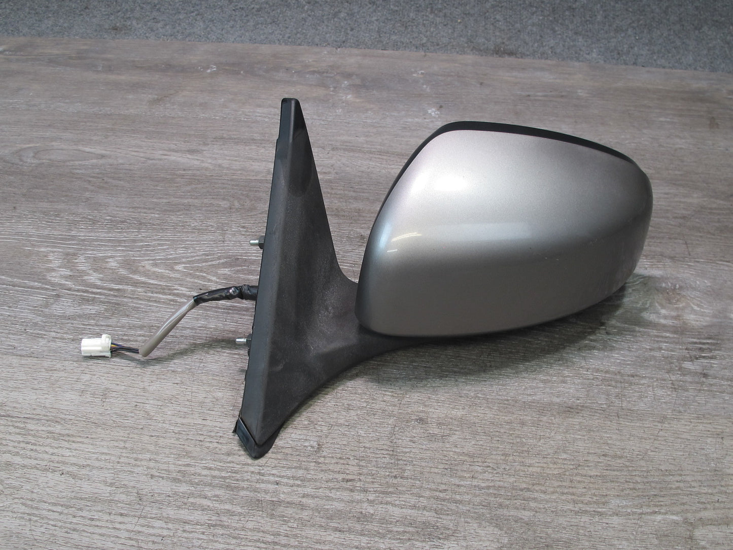 09-20 Nissan 370Z Z34 Left Door Side View Exterior Power Heated Mirror Gray OEM