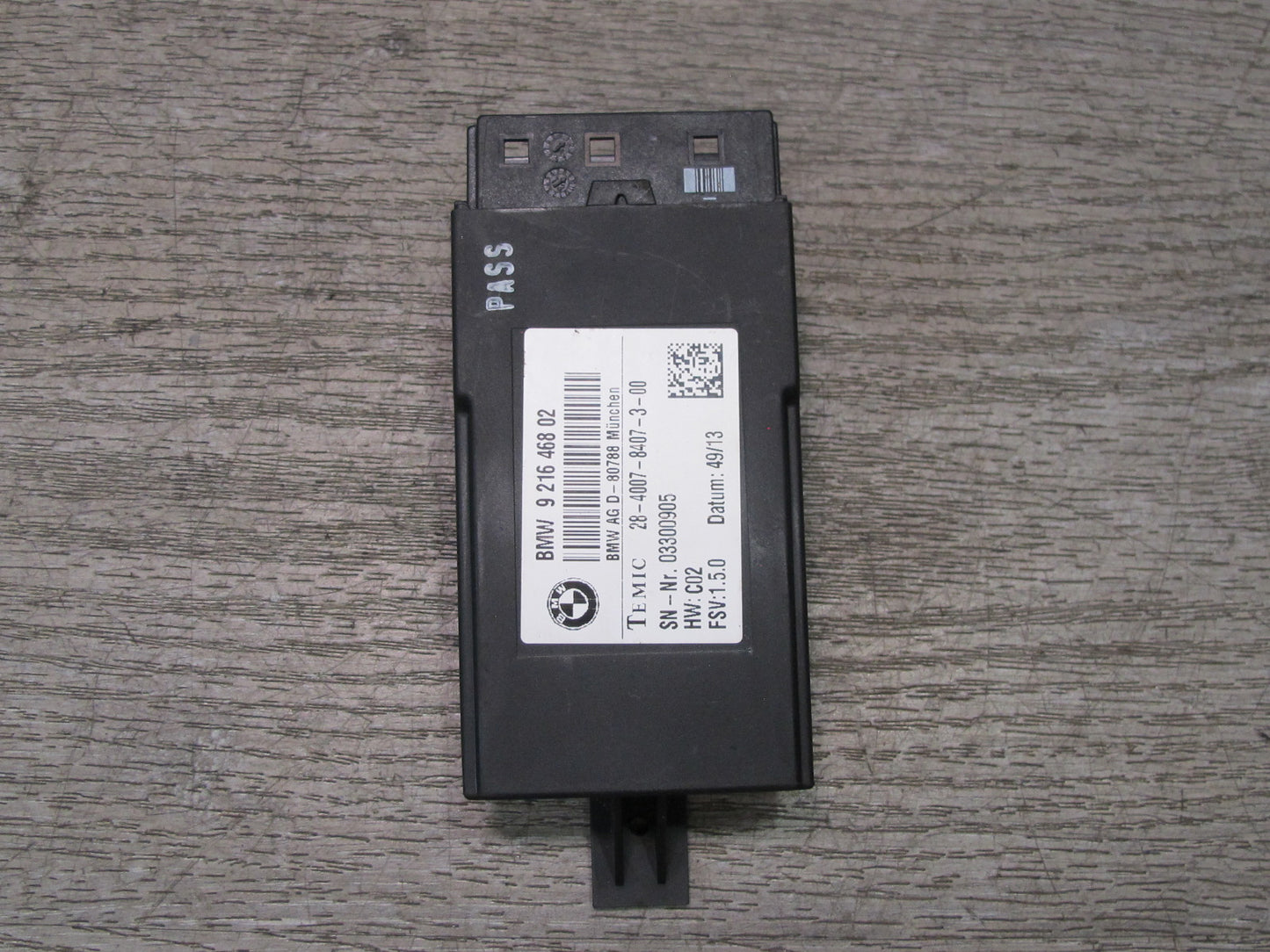 2014-2018 BMW F15 X5 Front or Rear Heated Seat Control Module 9216468