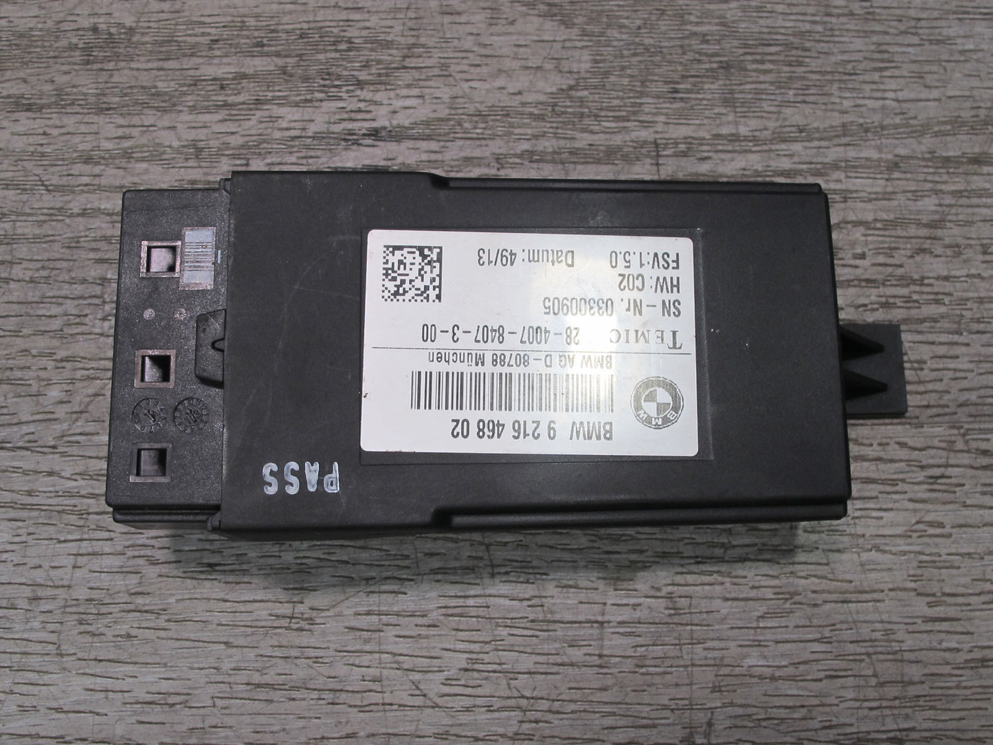 2014-2018 BMW F15 X5 Front or Rear Heated Seat Control Module 9216468