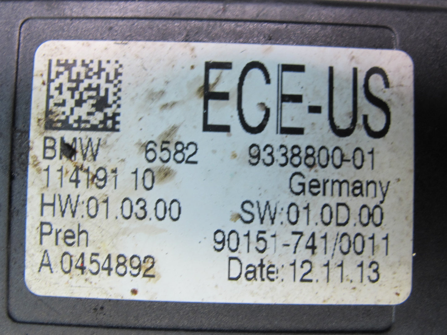 2014-2018 BMW F15 X5 idrive Controller Knob Control Module 9338800