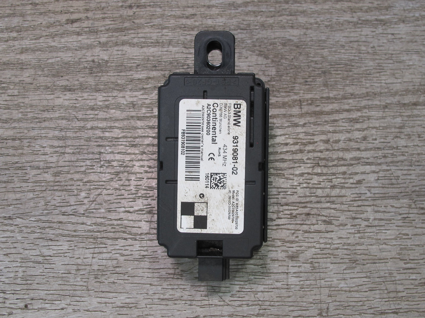 2014-2018 BMW F15 X5 Radio Remote Control Receiver Module 9319081