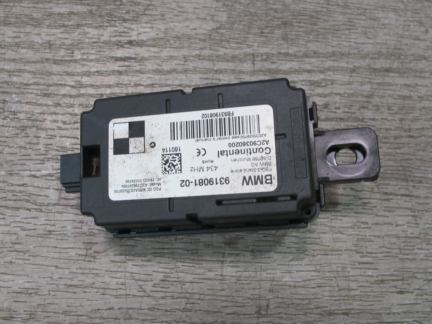 2014-2018 BMW F15 X5 Radio Remote Control Receiver Module 9319081