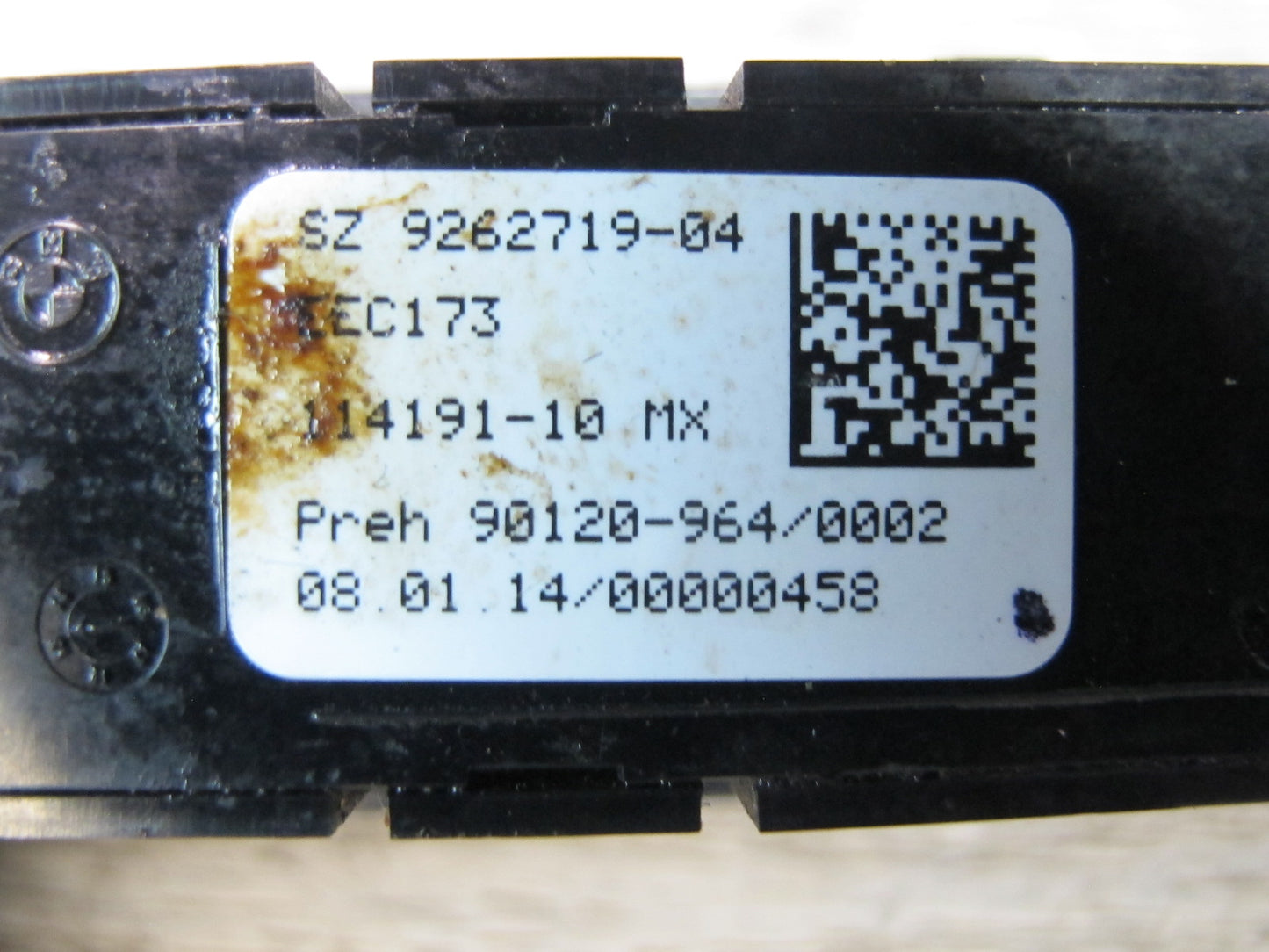 2014-2018 BMW F15 X5 Center Console Traction Suspension Control Multi Switch
