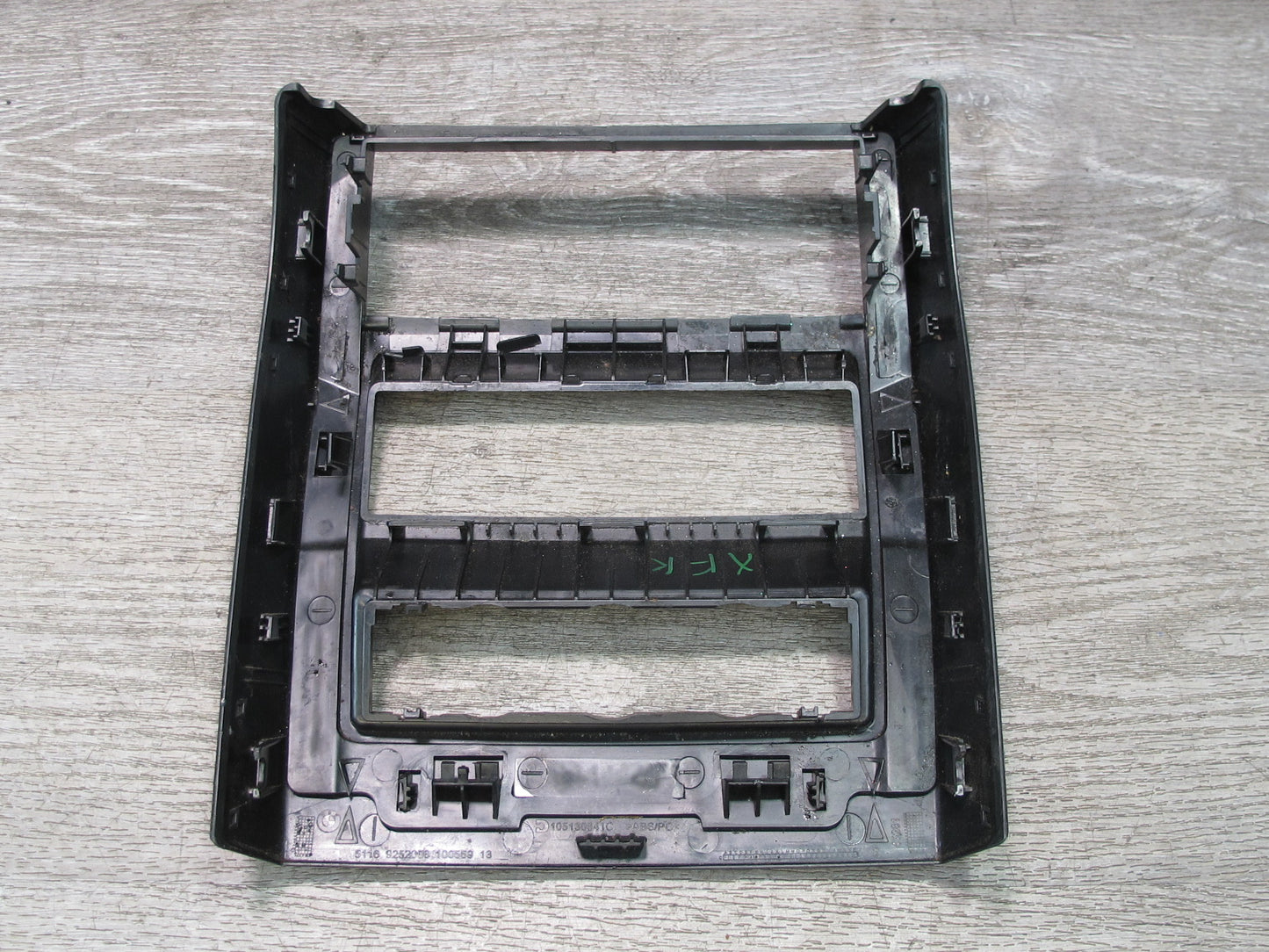 2014-2018 BMW F15 X5 Rear Center Console Trim Bezel Cover Panel