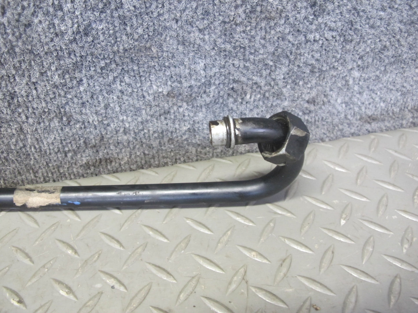 88-91 BMW E30 325i M20 Set of 2 Engine Oil Cooling Hose Pipe Line OEM