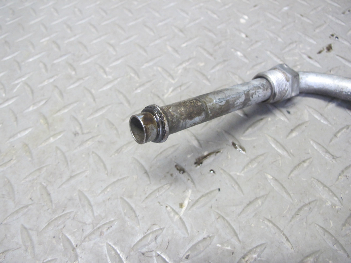 88-91 BMW E30 325i M20 Set of 2 Engine Oil Cooling Hose Pipe Line OEM