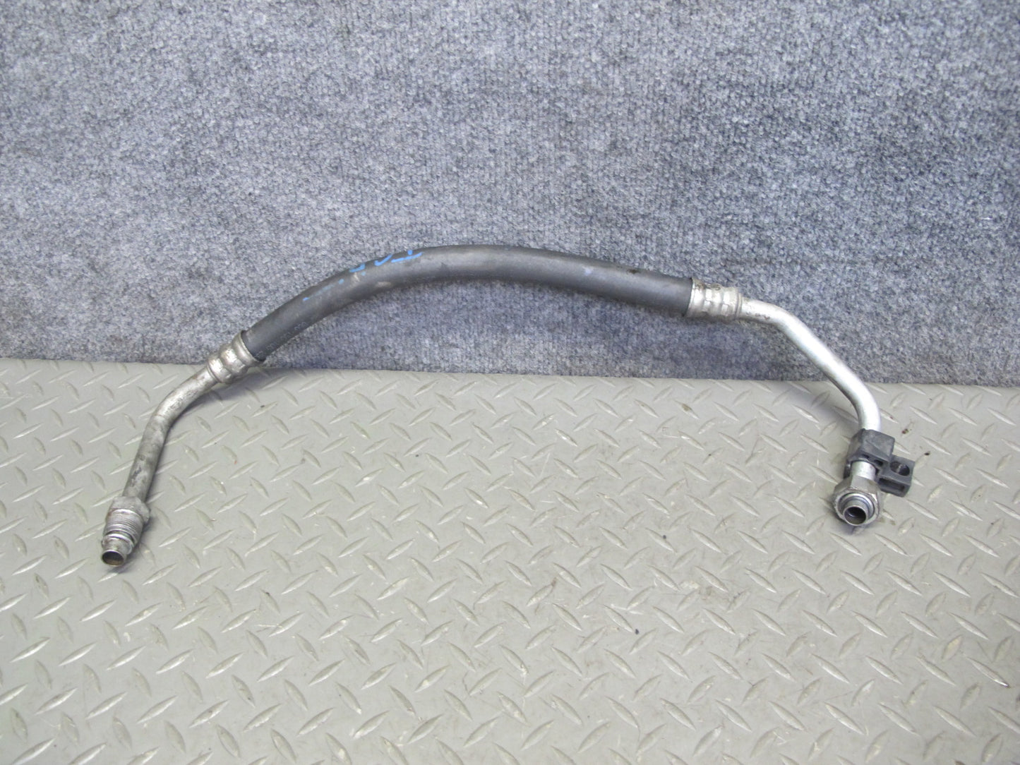 88-91 BMW E30 325i M20 Set of 2 Engine Oil Cooling Hose Pipe Line OEM