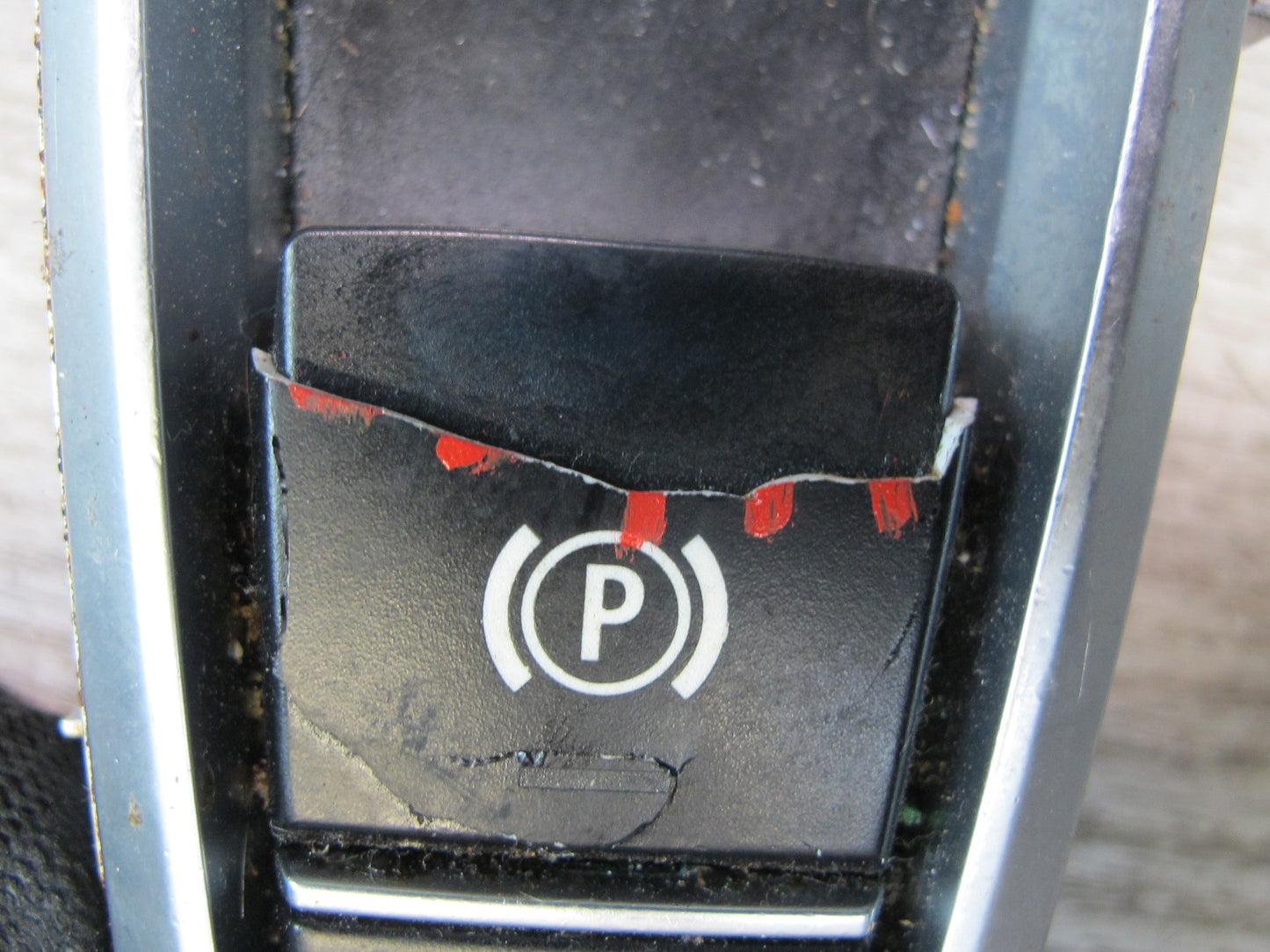 2014-2018 BMW F15 X5 Parking Brake Auto Hold Control Switch w Trim