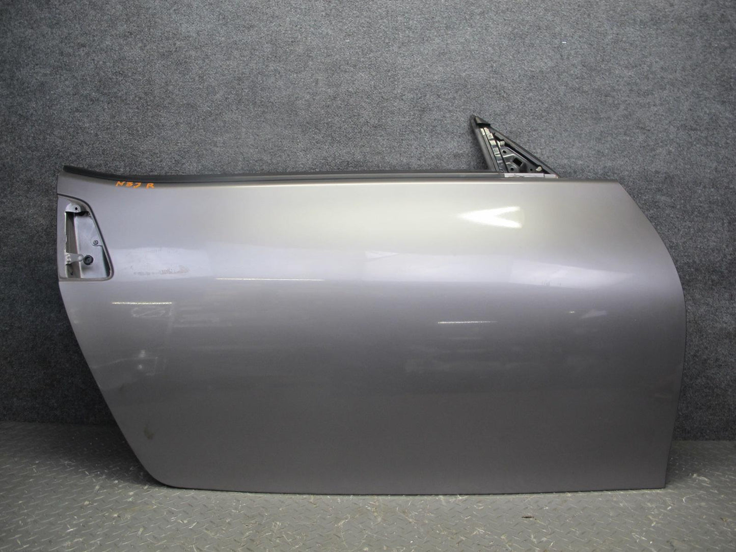 10-19 Nissan Z34 370Z Convertible Right Passenger Door Shell Panel Gray OEM