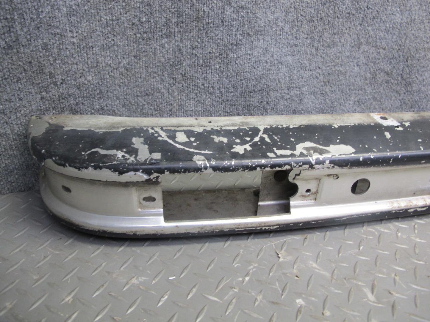 87-90 BMW E30 3-SERIES Front Aluminum Diving Board Bumper Cover OEM