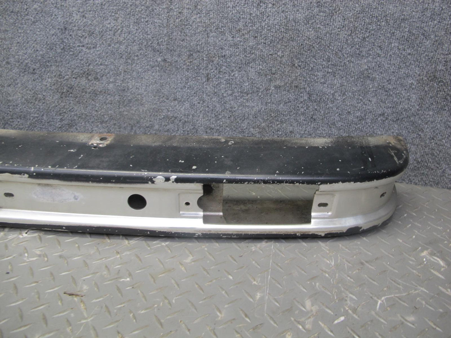 87-90 BMW E30 3-SERIES Front Aluminum Diving Board Bumper Cover OEM