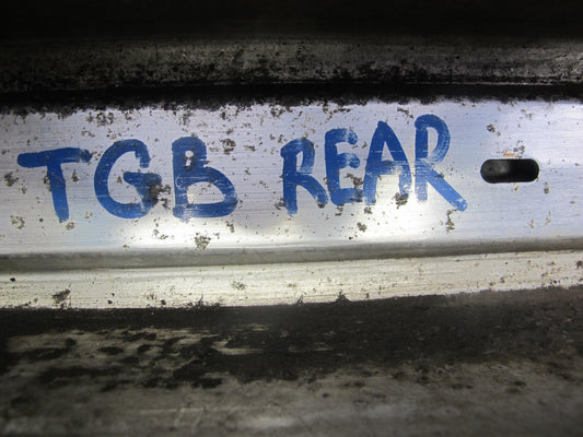 87-90 BMW E30 3-SERIES Rear Aluminum Diving Board Bumper Cover OEM