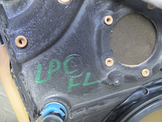 2008 Porsche Cayenne 957 Front Door Interior Trim Panel Sand Beige Set of 2