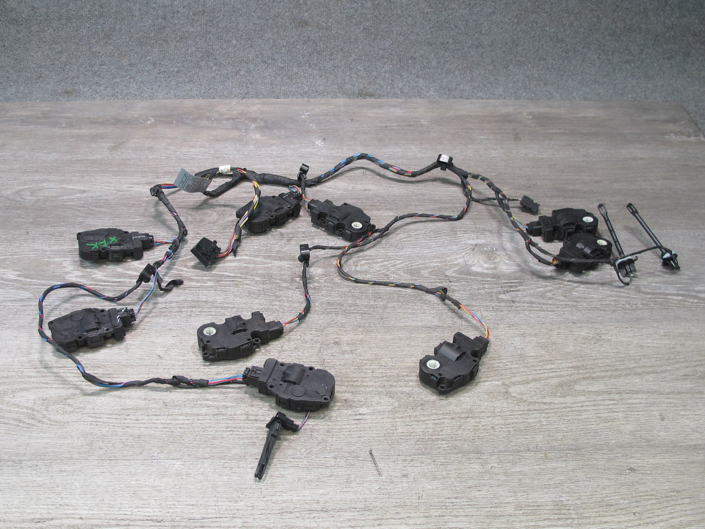 2014-2018 BMW F15 X5 A/C Heater Flap Door Actuator Motor Wiring Set