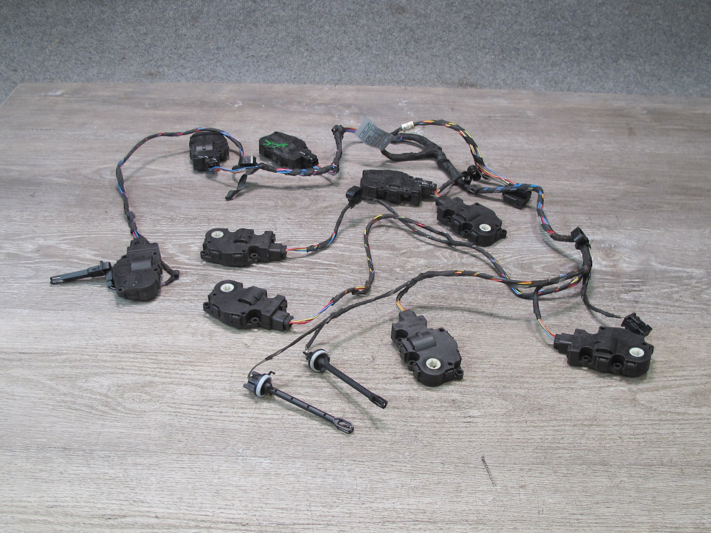 2014-2018 BMW F15 X5 A/C Heater Flap Door Actuator Motor Wiring Set